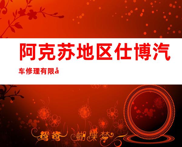 阿克苏地区仕博汽车修理有限公司
